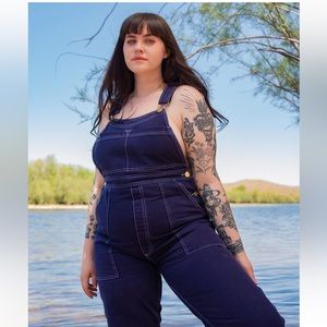 BBP Navy Blue Original Overalls Size P!